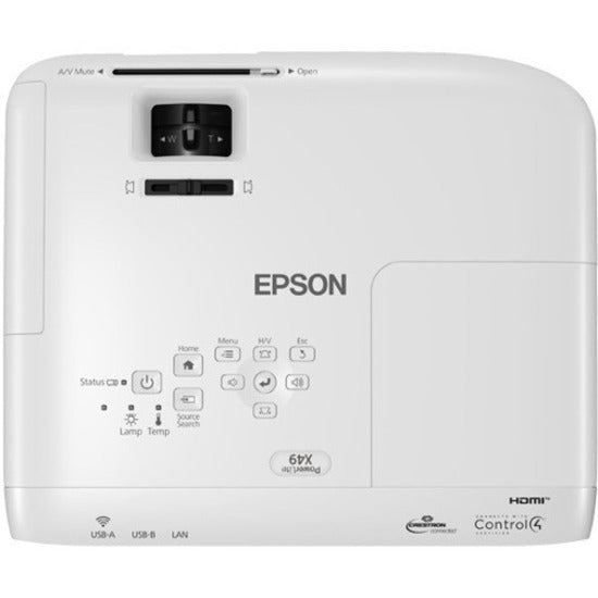 Top Image for Epson PowerLite X49 LCD Projector - 4:3 - Ceiling Mountable