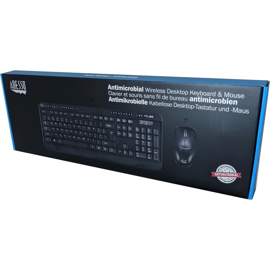 Alternate-Image9 Image for Adesso WKB-1320CB Antimicrobial Wireless Desktop Keyboard and Mouse