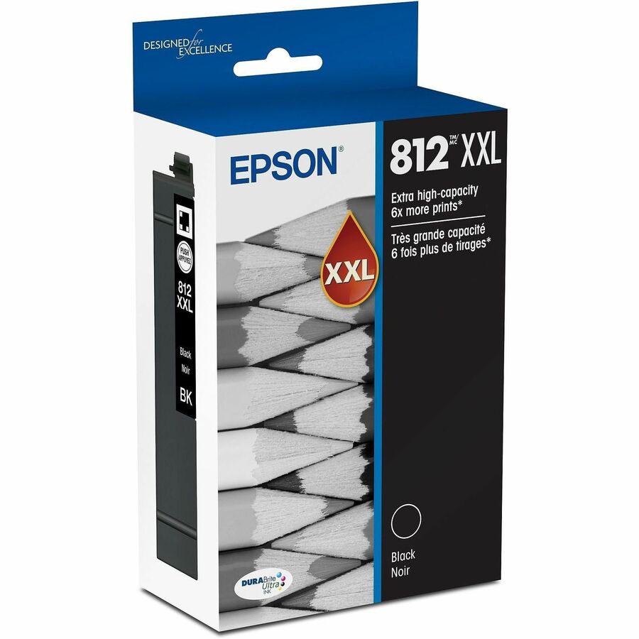 Right Image for Epson T812 Original Extra High Yield Inkjet Ink Cartridge - Black Pack