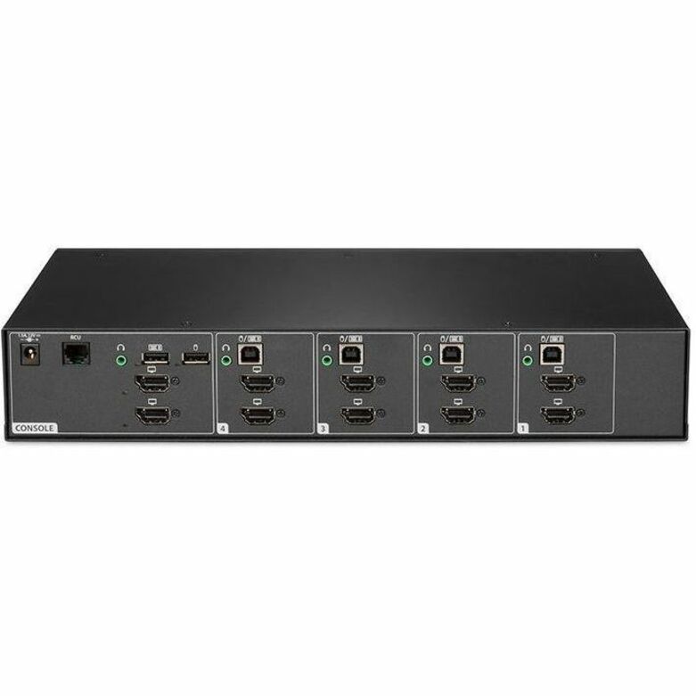 Alternate-Image2 Image for Vertiv Avocent Cybex SC900 Secure KVM Dual Head 4 Port Universal and DPP NIAP version 4.0 Certified, TAA Compliant (SC945DPH-400)