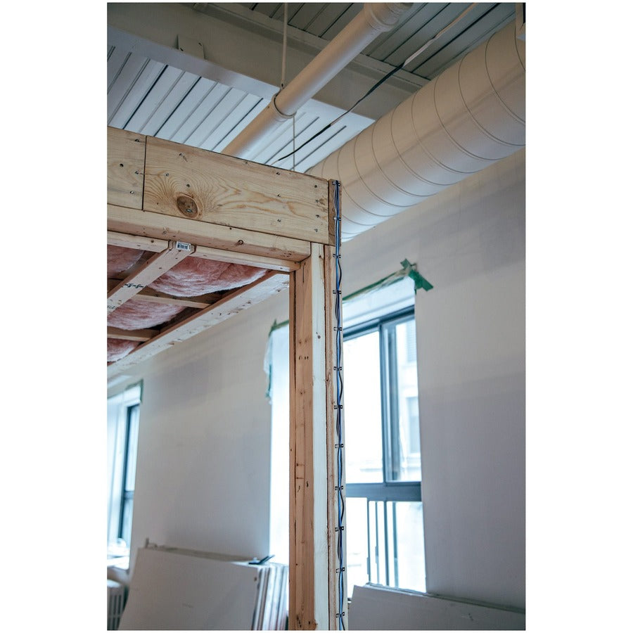 Alternate-Image5 Image for StarTech.com 100 Self Adhesive Cable Management Clips - Ethernet/Network Cable/Office Desk Cord Organizer - Sticky Wire Holder/Clamp Black