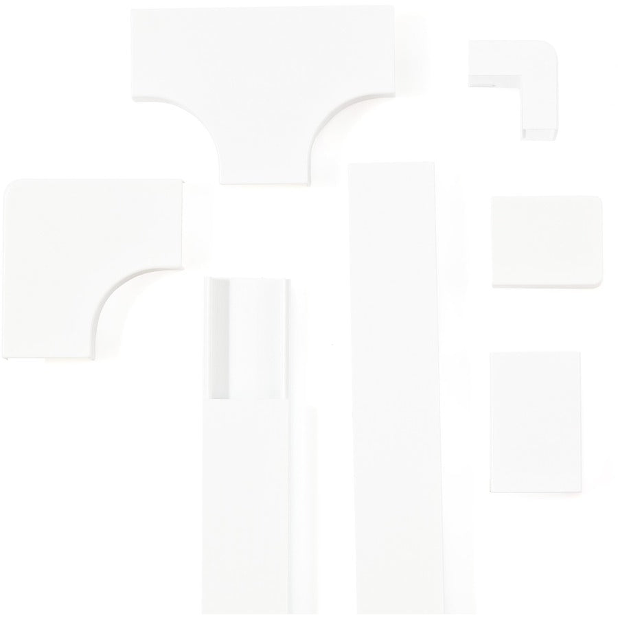 Alternate-Image4 Image for StarTech Cable Management Raceway w/Adhesive Tape and Cover 1-1/4"(32mm)W x 3/8"(11mm)H, 3ft(1m) length, Network Cord Hider, UL Listed