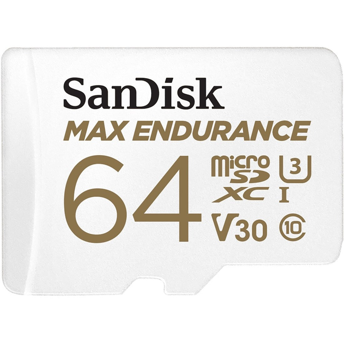 Main Image for SanDisk MAX ENDURANCE 64 GB Class 10/UHS-I (U3) microSDHC - 1
