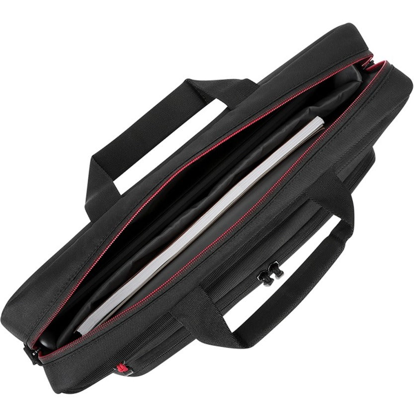 Top Image for Lenovo Essential Plus Carrying Case Rugged (Briefcase) for 15.6" Notebook - Black
