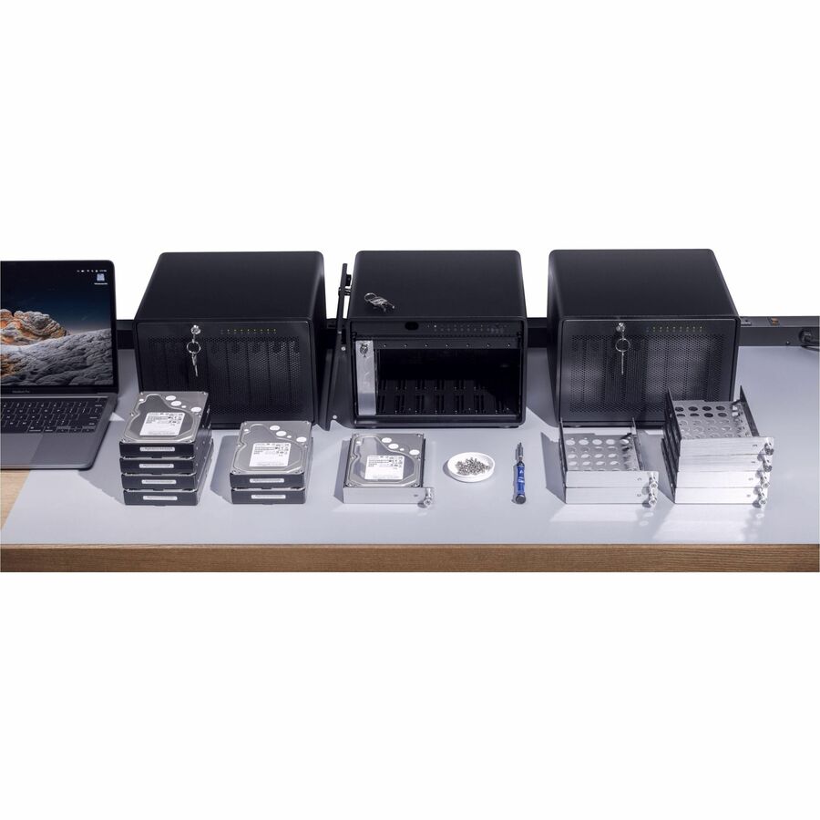 Alternate-Image9 Image for OWC 96TB ThunderBay 8 Thunderbolt (40Gb/s) Enterprise Drive RAID Storage Solution With SoftRAID