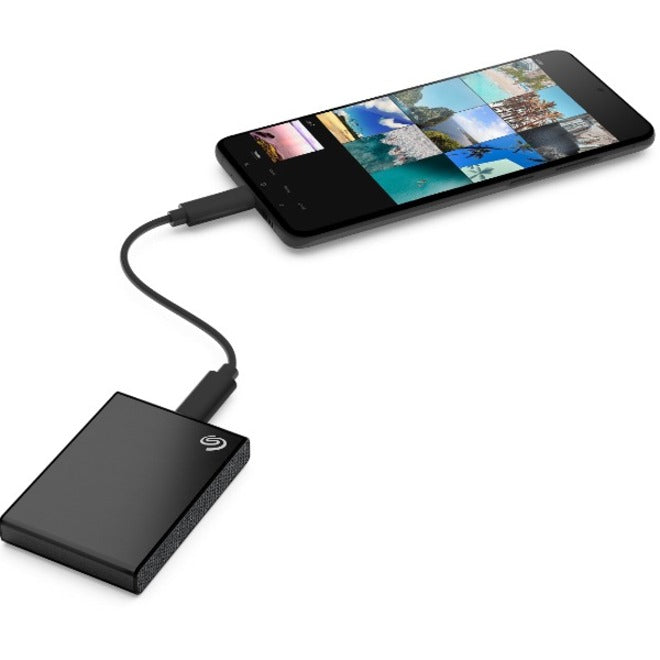 Alternate-Image8 Image for Seagate One Touch STKG2000400 1.95 TB Solid State Drive - 2.5" External - SATA - Black