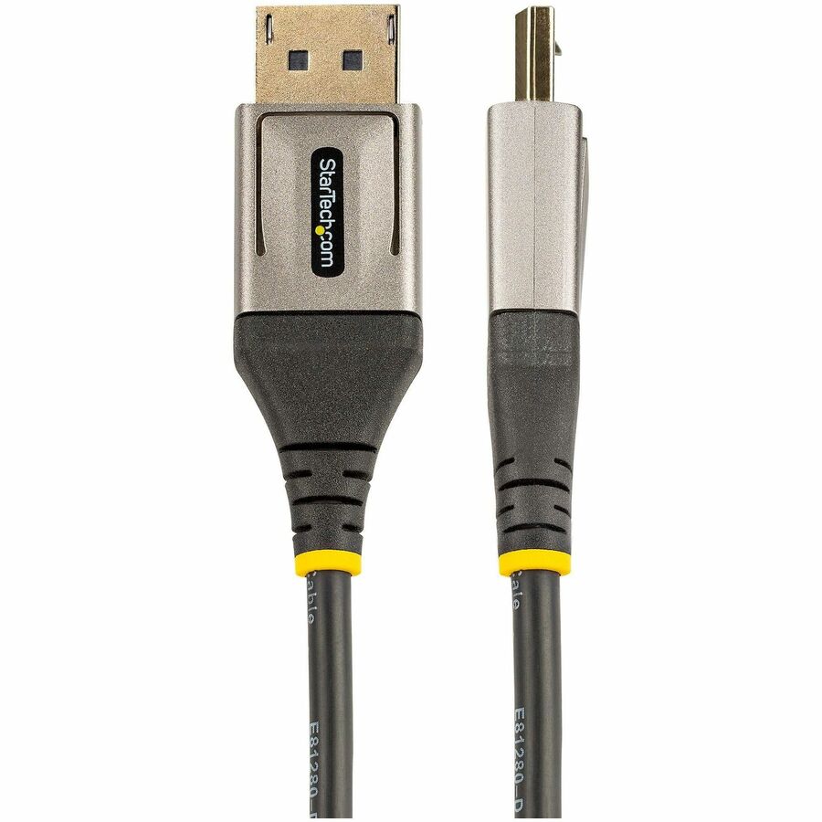 Alternate-Image7 Image for StarTech.com 10ft (3m) VESA Certified DisplayPort 1.4 Cable, 8K 60Hz HDR10, UHD 4K 120Hz Video, DP to DP Monitor Cord, DP 1.4 Cable, M/M