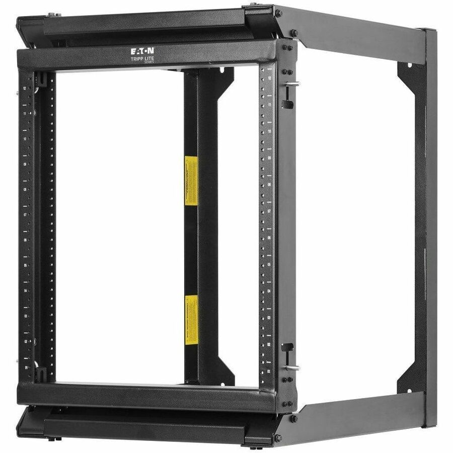Alternate-Image9 Image for Tripp Lite by Eaton SmartRack 12U Wall-Mount 2-Post Open Frame Rack Hinged Front Heavy Duty