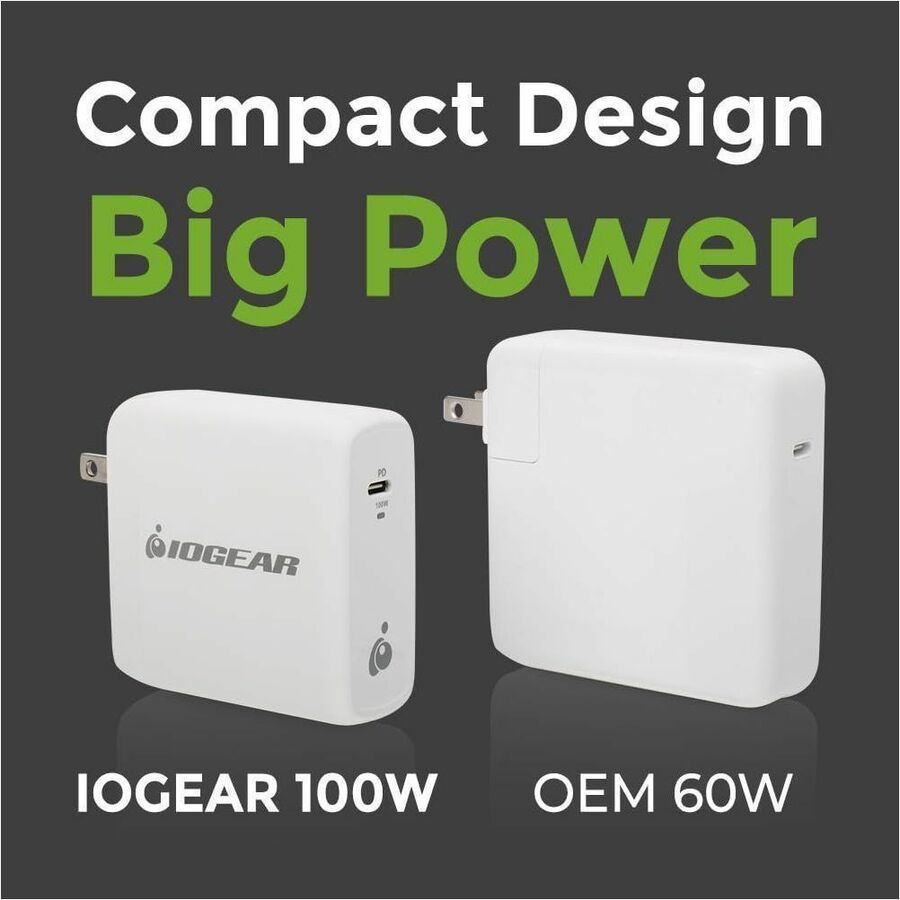 Alternate-Image9 Image for IOGEAR GearPower 100W USB-C GaN Charger