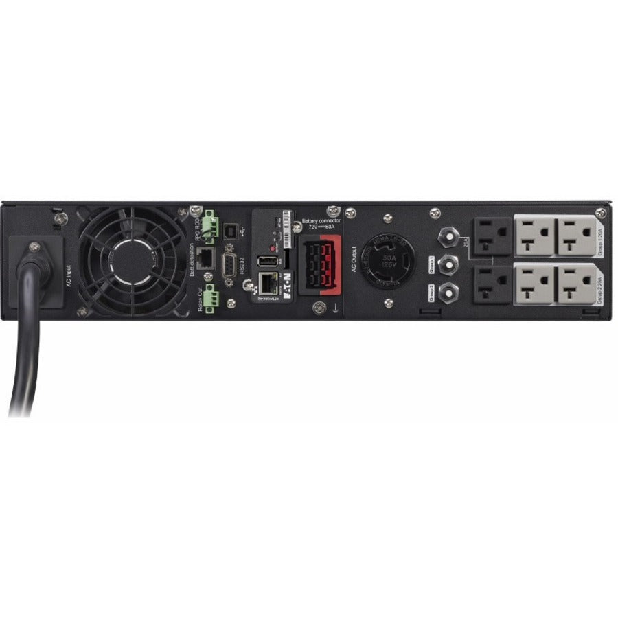 Rear Image for Eaton 5PX G2 3000VA 3000W 120V Line-Interactive UPS - 6 NEMA 5-20R, 1 L5-30R Outlets, Cybersecure Network Card Included, Extended Run, 2U Rack/Tower