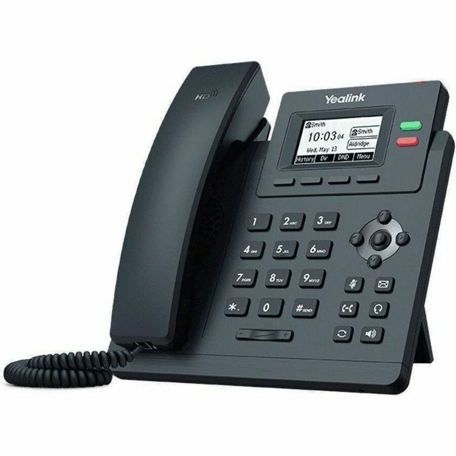 Alternate-Image1 Image for Yealink SIP-T31P IP Phone - Corded - Corded - Wall Mountable - Classic Gray