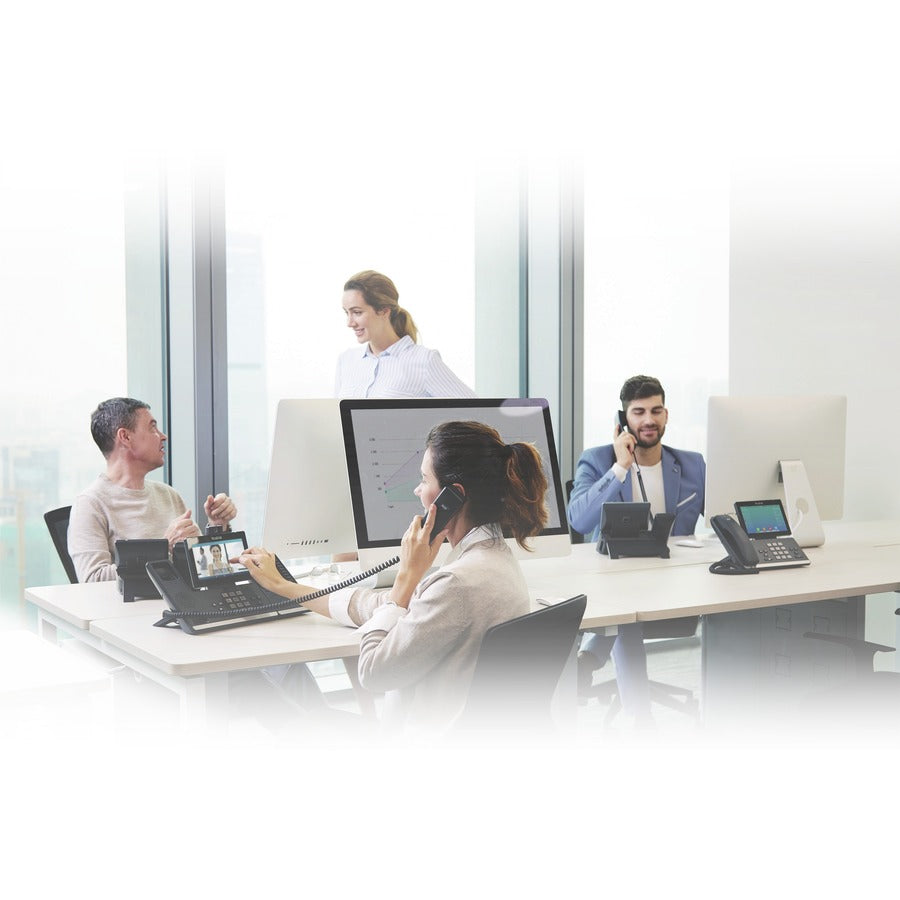 Alternate-Image3 Image for Yealink SIP-T54W IP Phone - Corded/Cordless - Corded/Cordless - Bluetooth, Wi-Fi - Wall Mountable, Desktop - Classic Gray