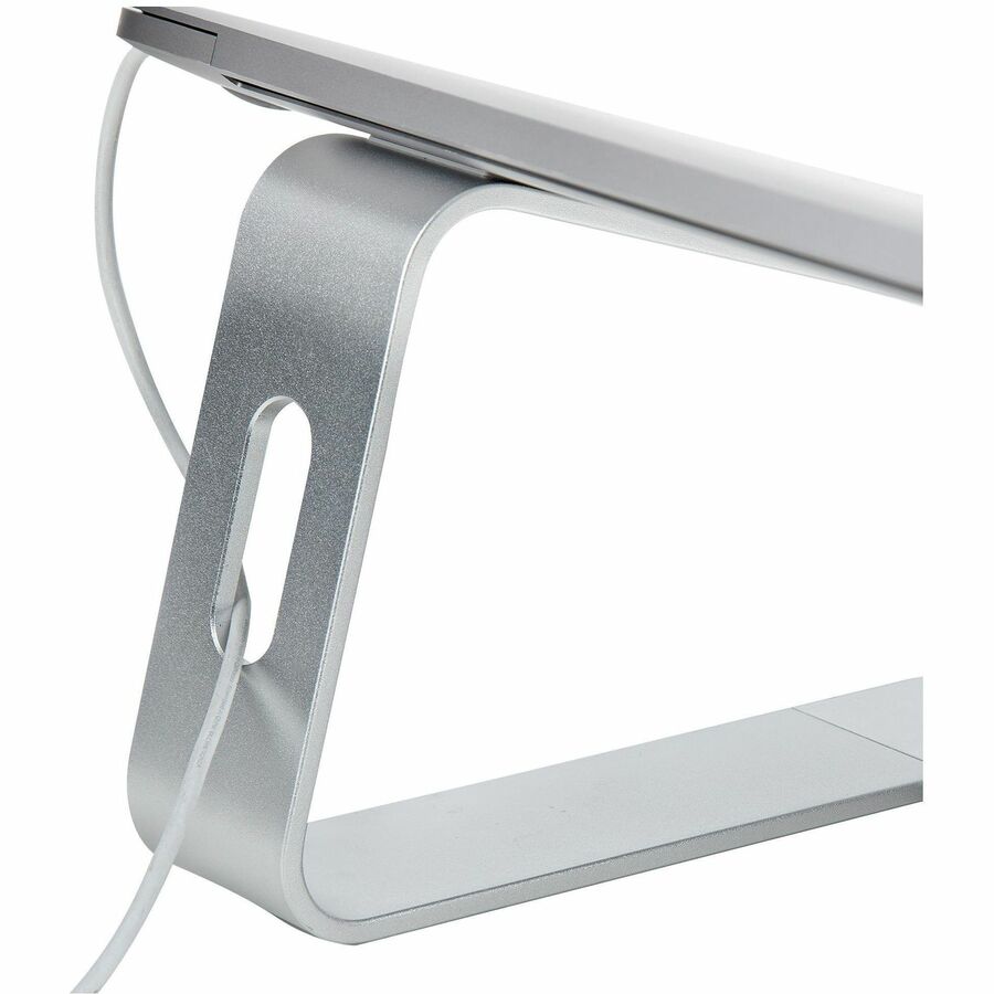 Alternate-Image7 Image for StarTech.com Laptop Stand for Desk, Supports 5kg / 11lb, Aluminum, Silver, Ergonomic Laptop Riser, Portable Laptop Holder for Desk