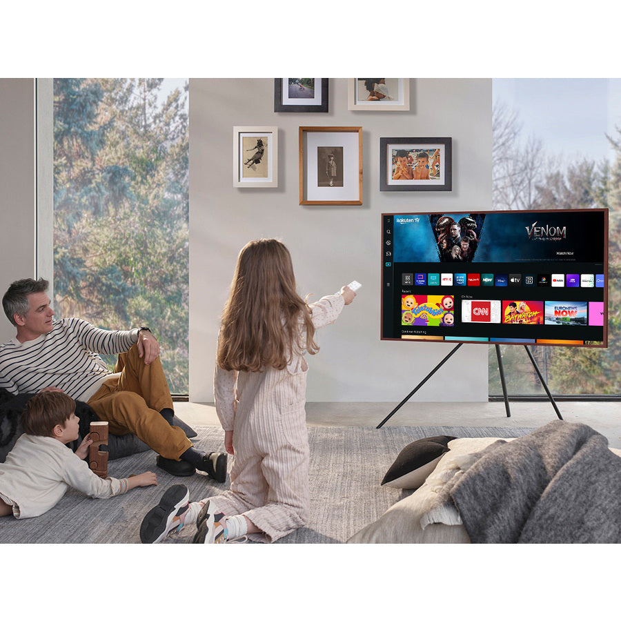 Life-Style Image for Samsung The Frame QN50LS03BAF 49.5" Smart LED-LCD TV 2022 - 4K UHDTV - Charcoal Black, Black