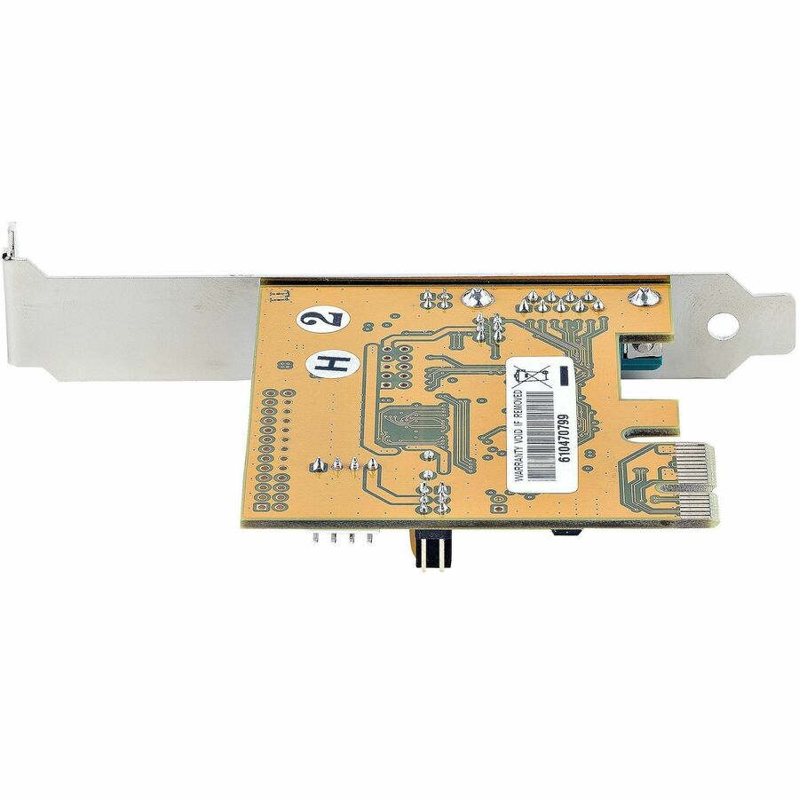Alternate-Image4 Image for StarTech.com 1-Port PCI Express Serial Card, PCIe to RS232 (DB9) Serial Interface Card, 16C1050 UART, COM Retention, Low Profile, Win & Linux
