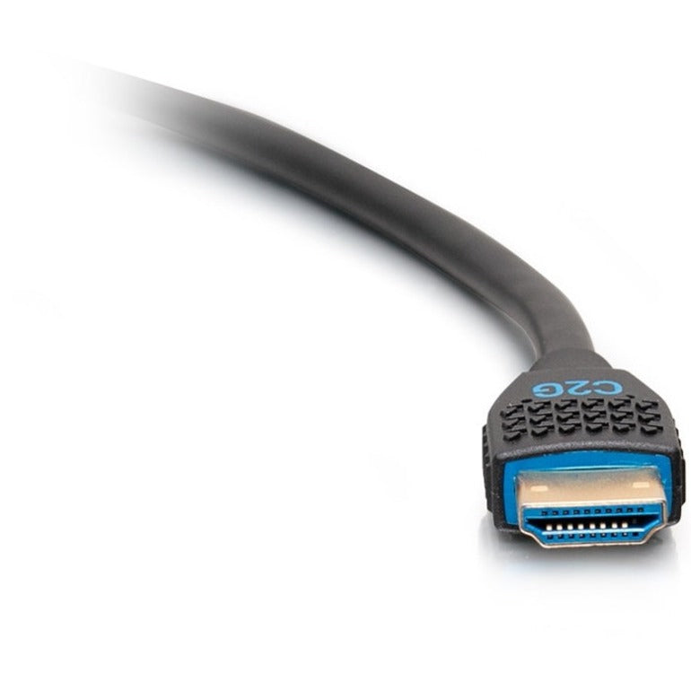 Alternate-Image2 Image for C2G 6ft Performance Series Ultra Flexible High Speed HDMI Cable w Ethernet - In-Wall CMG Rated - 4K 60Hz - M/M - Black