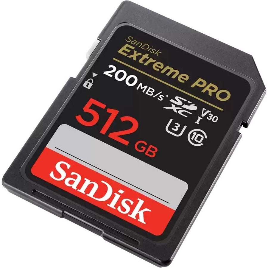 Alternate-Image2 Image for SanDisk Extreme PRO 512 GB Class 3/UHS-I (U3) V30 SDXC