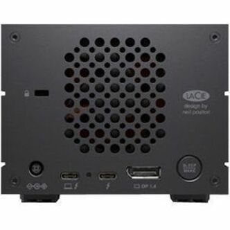 Rear Image for LaCie 2big Dock DAS Storage System