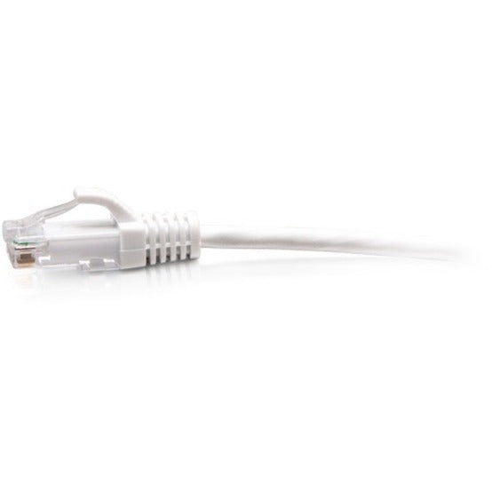 Alternate-Image1 Image for C2G 15ft (4.5m) Cat6a Snagless Unshielded (UTP) Slim Ethernet Patch Cable - White - RJ45 - M/M