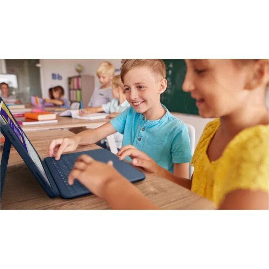 Life-Style Image for Logitech Rugged Combo 4 Rugged Keyboard/Cover Case Apple iPad (10th Generation & A16) Tablet