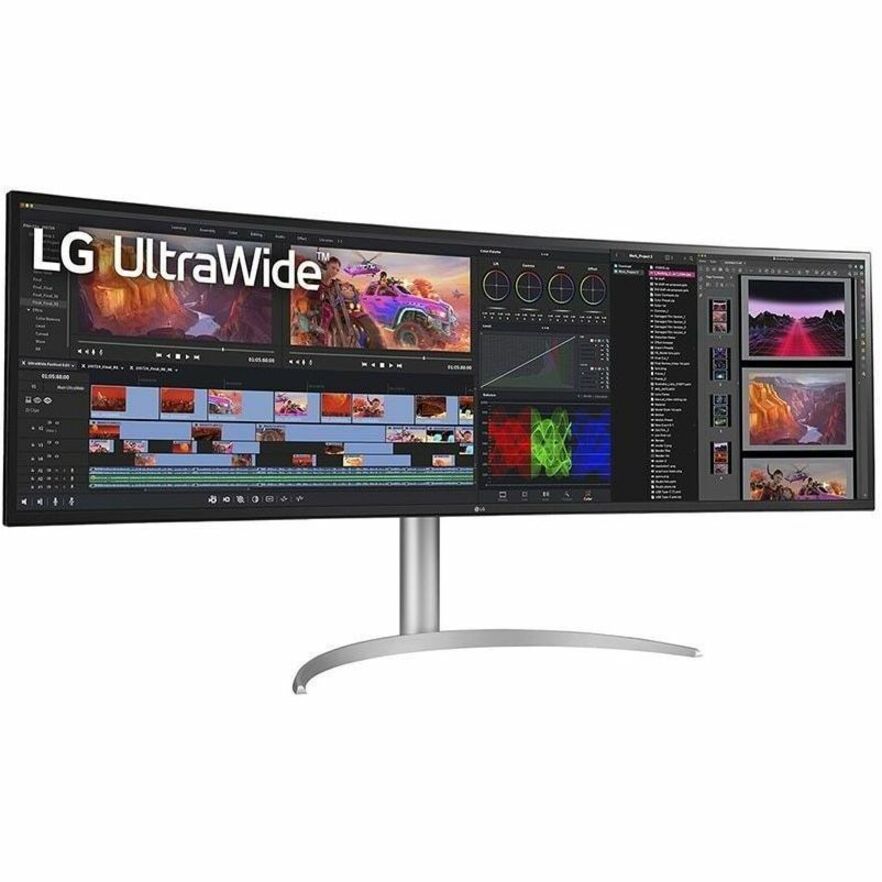 Right Image for LG 49BQ95C-W 49" Class Dual Quad HD (DQHD) Curved Screen Gaming LCD Monitor - 32:9 - Glossy Black, Textured White