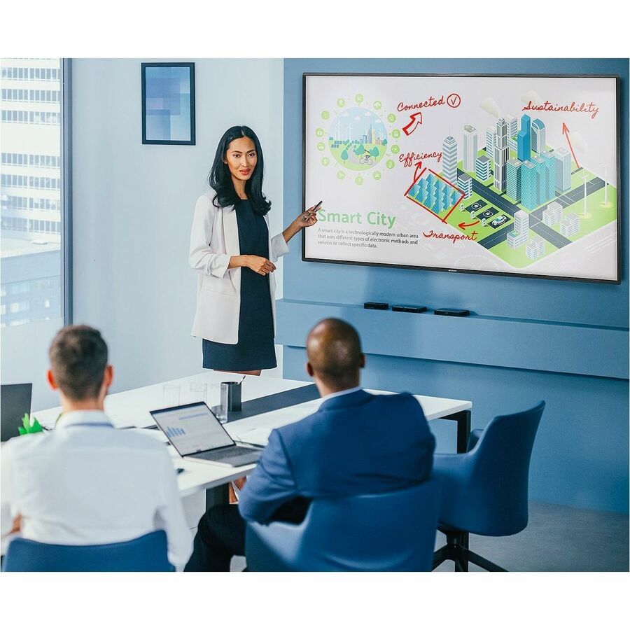 Alternate-Image3 Image for Sharp AQOUS BOARD 4WB55FT5U Collaboration Display