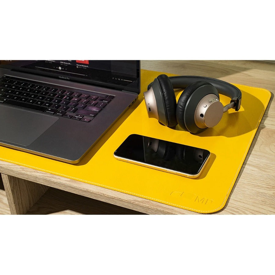 Alternate-Image3 Image for Mobile Pixels Desk Mat (Racing Yellow)