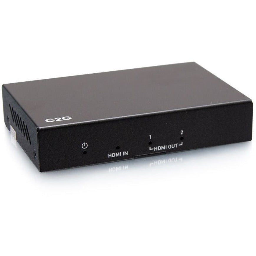 Right Image for C2G 2-Port HDMI Distribution Amplifier Splitter - 4K 60Hz