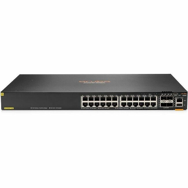 Main Image for HPE CX 6200F 24G Class 4 PoE 4SFP+ 370W Switch