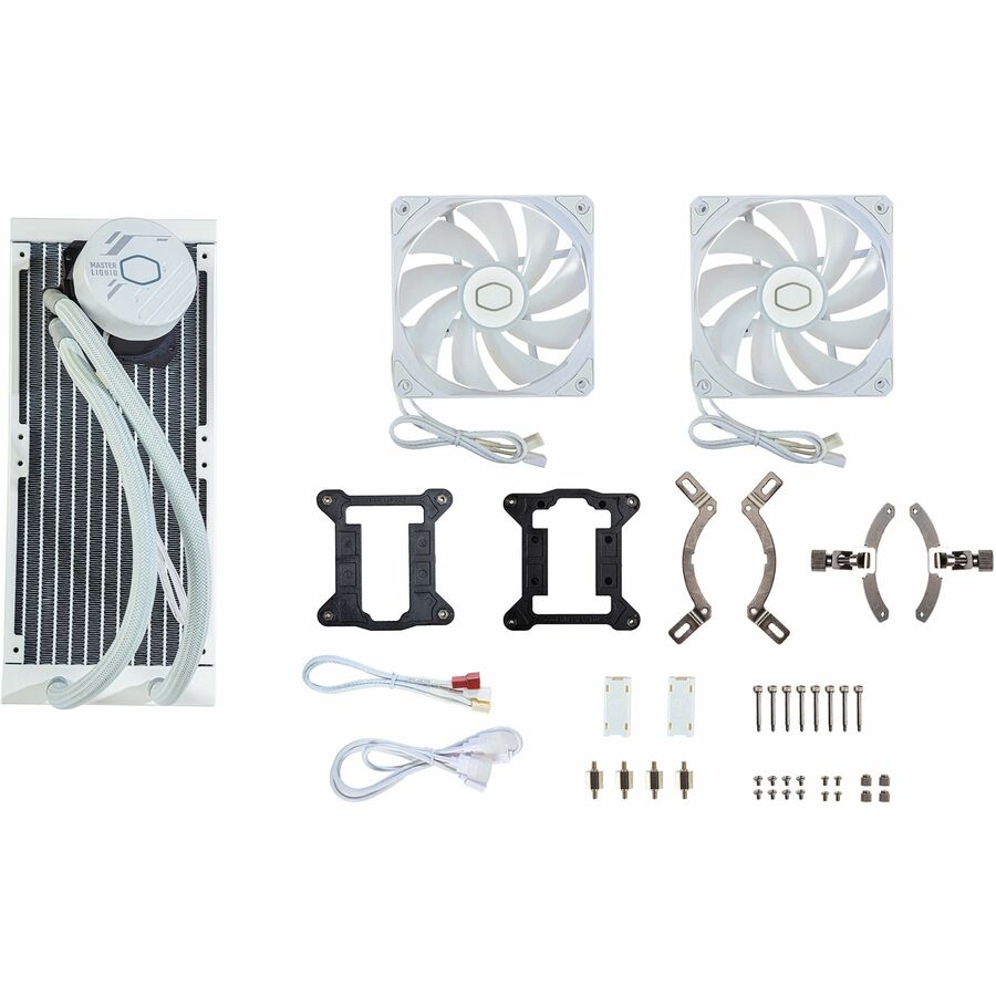 Alternate-Image5 Image for Cooler Master MasterLiquid 240L Core ARGB Cooling Fan/Radiator/Pump