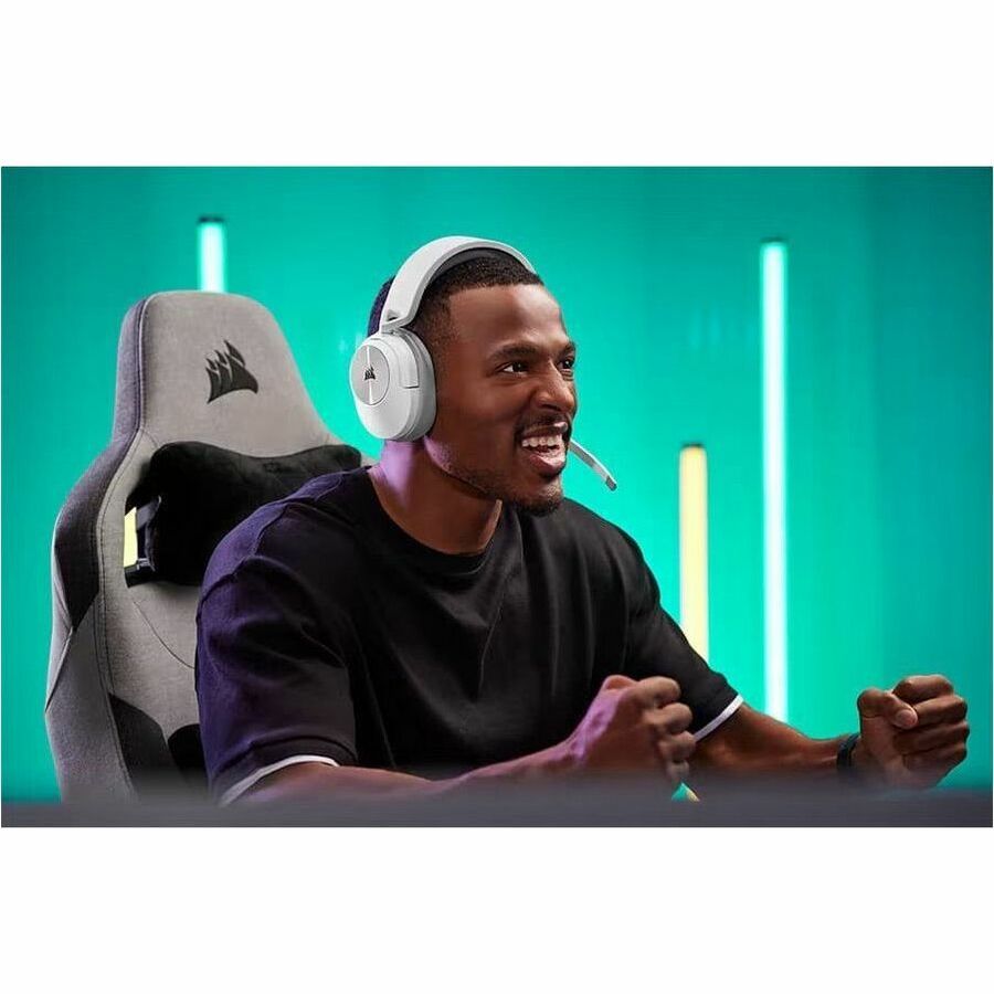 Life-Style Image for Corsair HS55 WIRELESS Gaming Headset - White