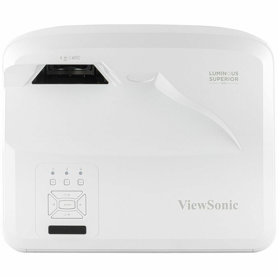 Top Image for ViewSonic LS832WU 5000 Lumens 1200p Ultra Short Throw Laser Projector, High Brightness for Large Venues, H/V Keystone and 360-Degree Projection for Easy Setup, WUXGA, and Dual HDMI Inputs