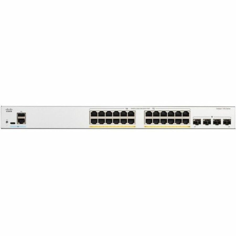 Alternate-Image1 Image for Cisco Catalyst C1300-24FP-4G Ethernet Switch