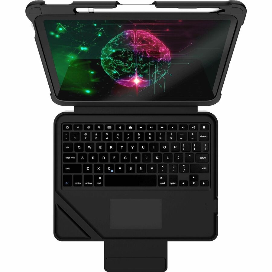 Top Image for STM Goods Dux Rugged Keyboard/Cover Case Apple iPad (10th Generation) Tablet - Black