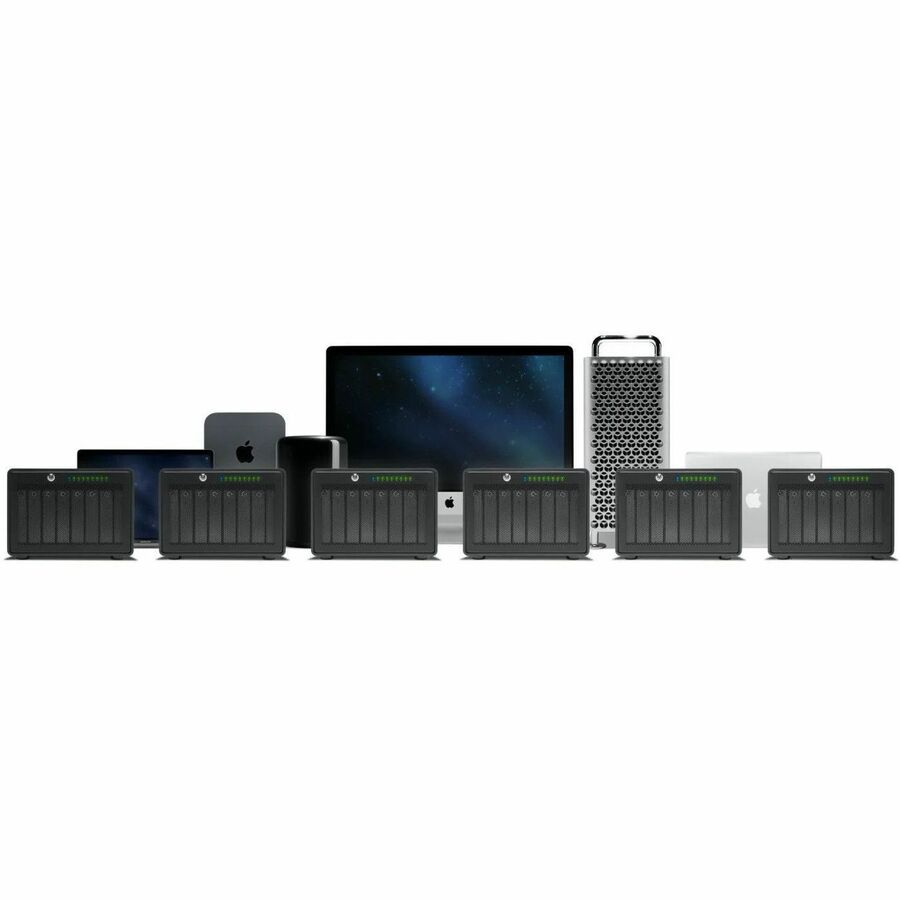 Alternate-Image9 Image for OWC 160TB ThunderBay 8 Thunderbolt (40Gb/s) Enterprise Drive RAID Storage Solution With SoftRAID