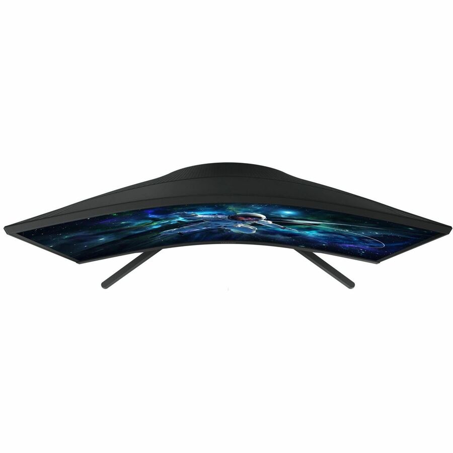 Top Image for Samsung Odyssey G5 S32CG552EN 32" Class WQHD Curved Screen Gaming LCD Monitor - 16:9 - Black