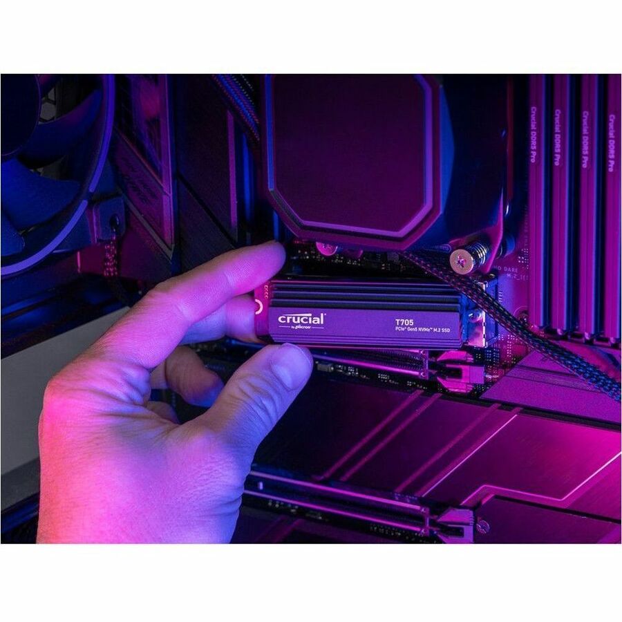 Alternate-Image4 Image for Crucial T705 1 TB Solid State Drive - M.2 2280 Internal - PCI Express NVMe (PCI Express NVMe 5.0 x4)