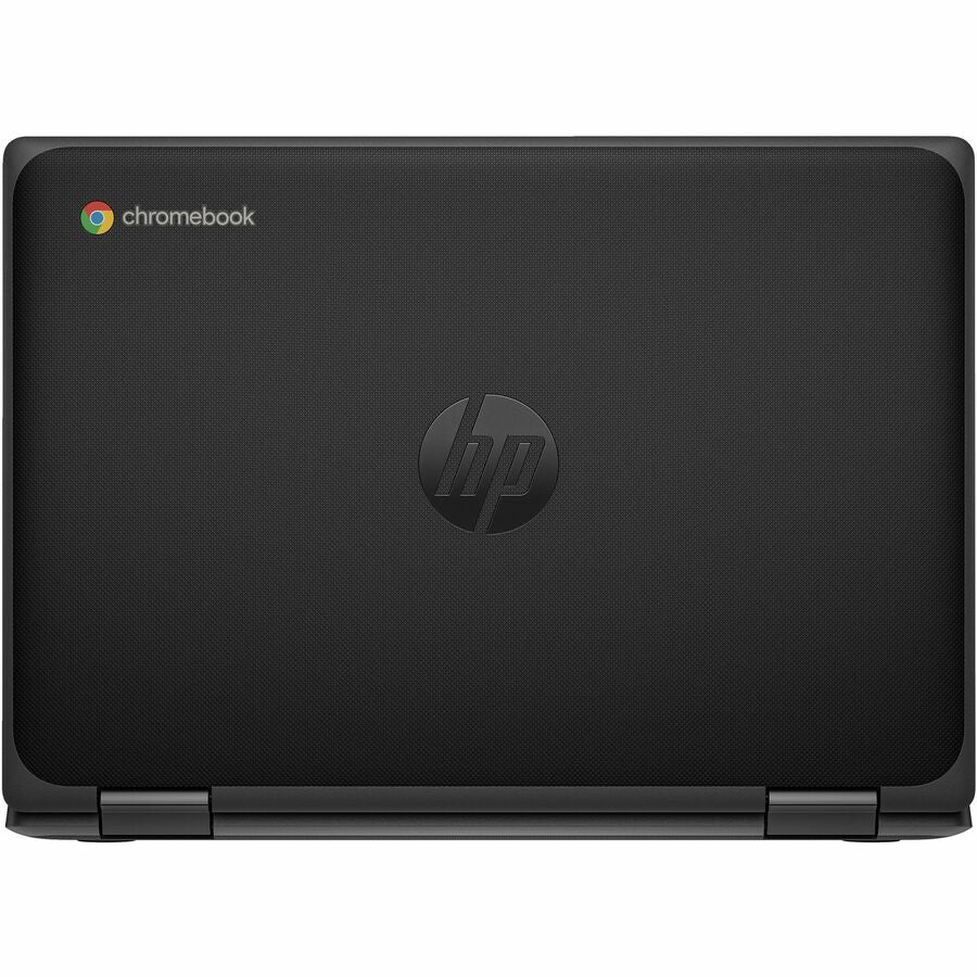 Top Image for HP Pro x360 Fortis 11 G5 11.6" Touchscreen Rugged Convertible 2 in 1 Chromebook - HD - Intel N-Series N100 - 8 GB - 64 GB Flash Memory - English Keyboard - Jack Black - Smart Buy