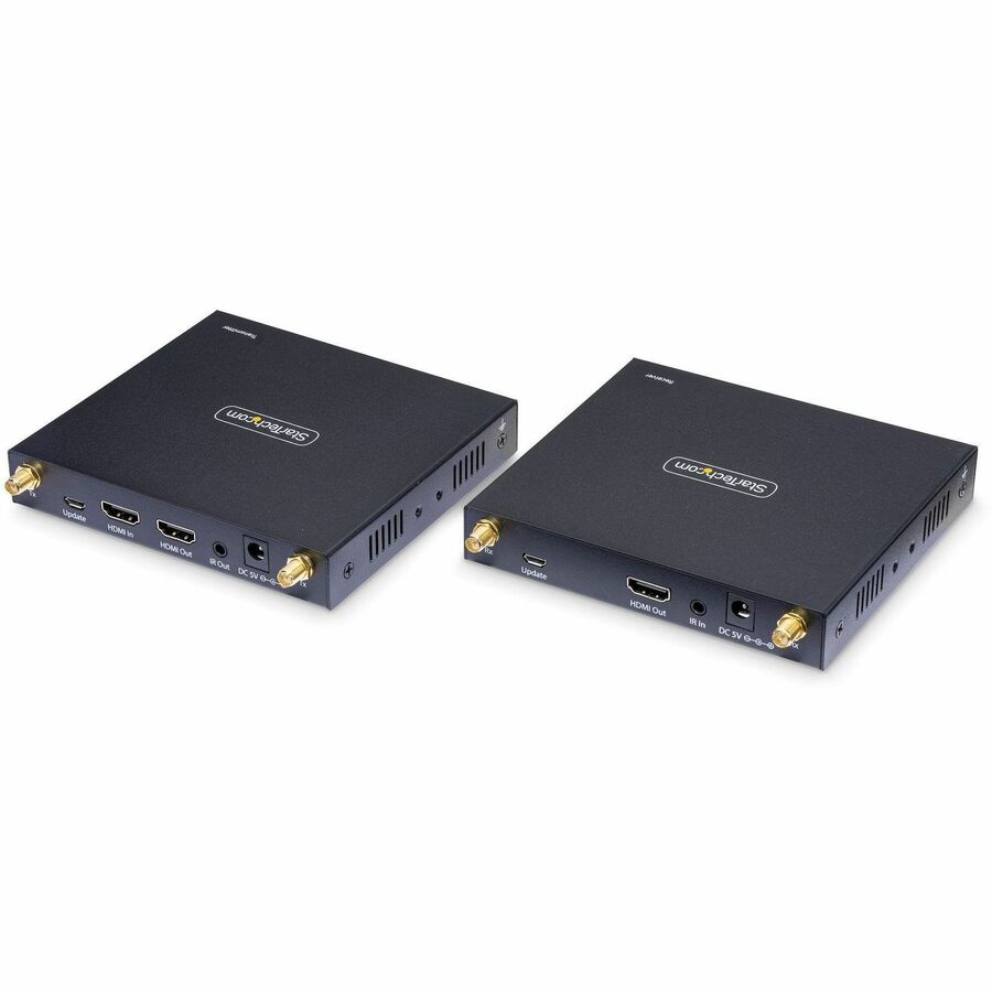 Alternate-Image5 Image for StarTech Wireless HDMI Extender, 4K 60Hz, Transmitter and Receiver Kit, Up to 165ft (50m), No Line-Of-Sight Required, IR Extension