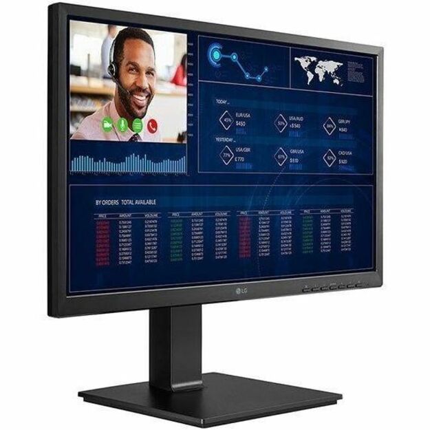 Right Image for LG 24CR660NK-6P All-in-One Thin Client - Intel Celeron N5105 Quad-core (4 Core) 2 GHz - Black