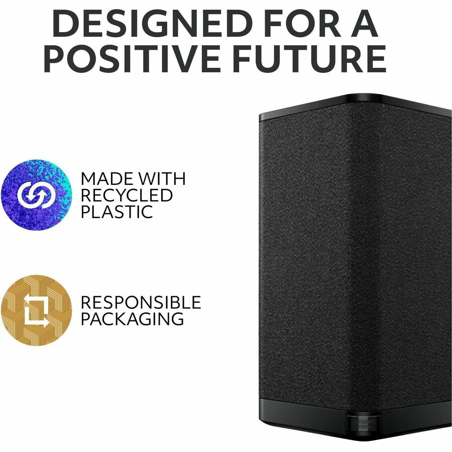 Alternate-Image7 Image for ULTIMATE EARS HYPERBOOM , Portable Wireless Bluetooth Speaker, Loud Speaker, Big Bass, Water resistant IPX4, 150 ft range-Black