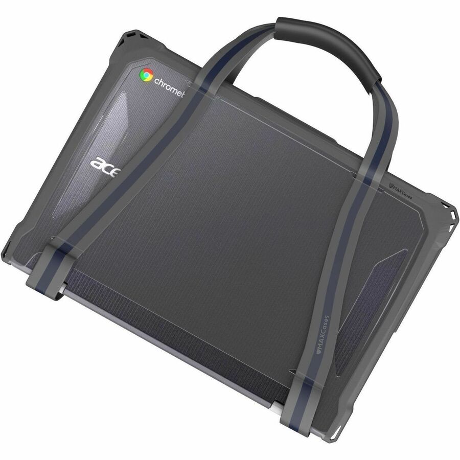 Top Image for MAXCases Extreme Shell-F for Acer R756TN (Spin 511) & R753T/R753TN & R722T (Spin 311) Chromebook 11.6" (Gray/Clear)