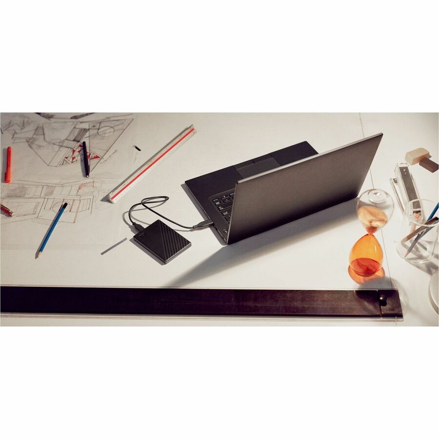 Alternate-Image4 Image for WD My Passport WDBR9S0060BBK-WESN 6 TB Portable Hard Drive - External - Black