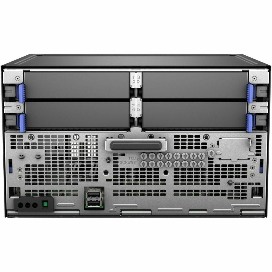Rear Image for HPE SMART CHOICE ProLiant MicroServer Gen11 Ultra Micro Tower Server - 1 x Intel Pentium Gold G7400 3.7 GHz - 16 GB RAM - 1 TB HDD - Serial ATA/600 Controller