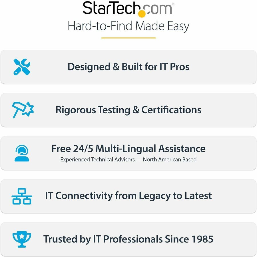 Alternate-Image7 Image for StarTech 4-Port USB PCIe Card, USB 3.2 5Gbps, PCI Express Expansion Card with 4x Independent USB Controllers, 4x USB-A Ports