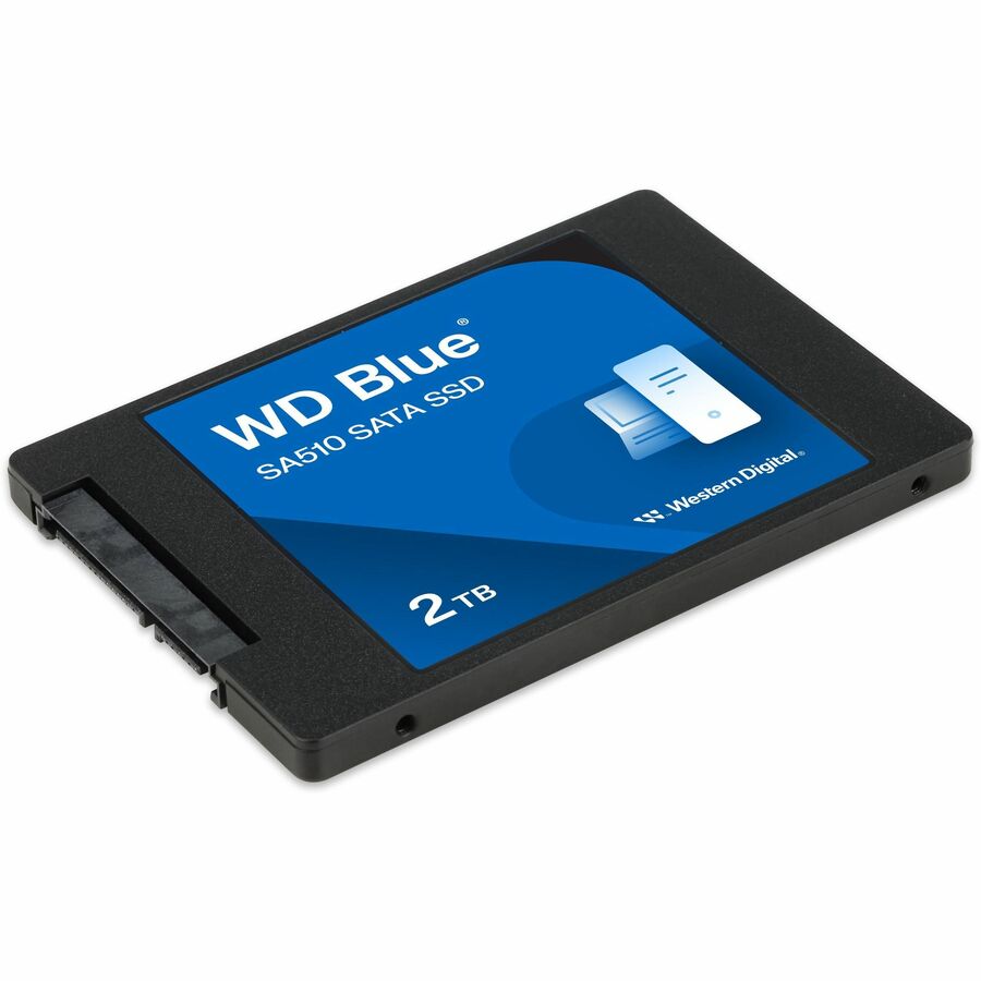 Alternate-Image2 Image for WD Blue SA510 WDS200T3B0A 2 TB Solid State Drive - 2.5" Internal - SATA (SATA/600)