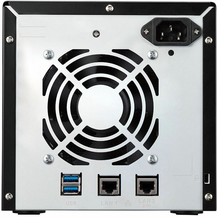 Rear Image for BUFFALO TeraStation 3230DN 2-Bay Secure SMB Desktop NAS 4TB (2x2TB) with Hard Drives Included