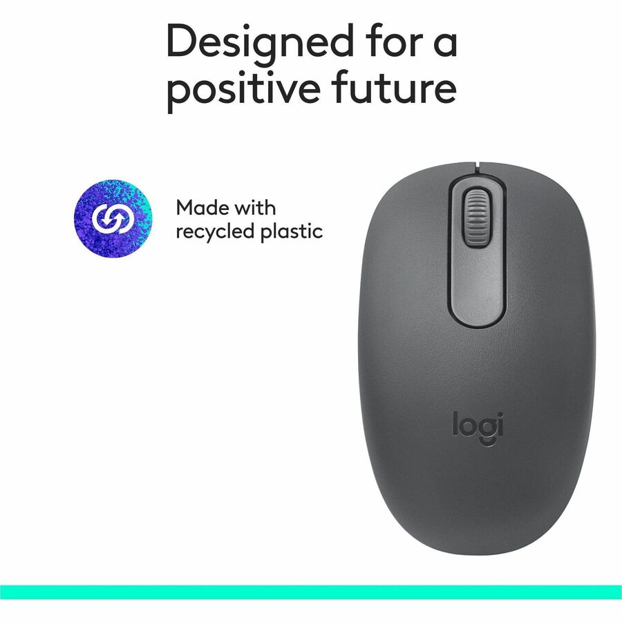 Alternate-Image9 Image for Logitech M196 Bluetooth Wireless Mouse, Compact and Portable Mouse for Laptops, Tablets and More, 12-Month Battery, Smooth Tracking, Compatible With PC and Mac, Windows and macOS (Graphite)