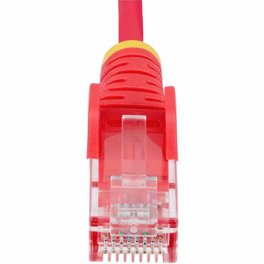 Alternate-Image9 Image for StarTech.com 1ft Red Slim CAT6 Ethernet Cable, Slim Snagless RJ45, UTP, LSZH, 28AWG Bare Copper, Slim Network Patch Cord, Fluke Tested
