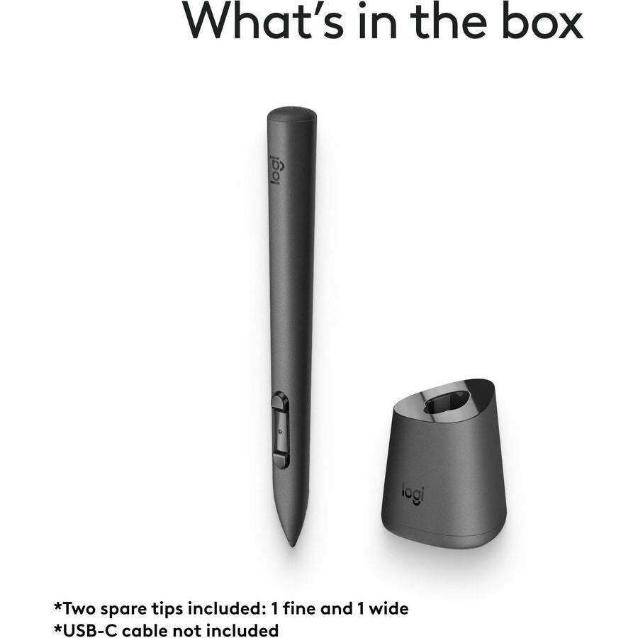 Alternate-Image9 Image for Logitech MX Ink Mixed-Reality (MR) Stylus with Charging Dock Combo, high precision and pressure sensitive, for Meta Quest 2, Meta Quest 3, Meta Quest 3S